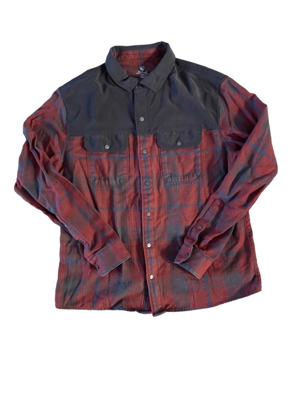 Kuhl Men's Inquisitor Corduroy Plaid Flannel | Large